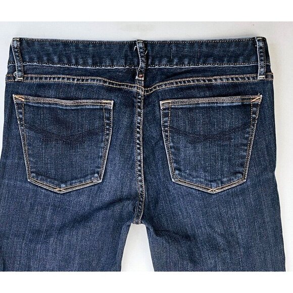 Gap 1969 27X33 Womens Curvy Blue Denim Size 27/4R 5 Pocket Jeans Cotton Elastane - Picture 11 of 12